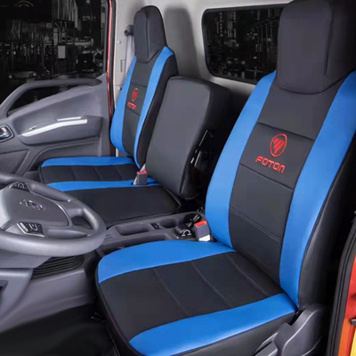 Copertura del sedile della cabina in cuoio completo resistente all'acqua e alle macchie per il camion Foton Aumark