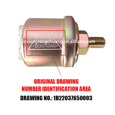 Disegno numero 1B22037650003 Foton Aumark Alarme per olio motore per parti di autocarri e taxi