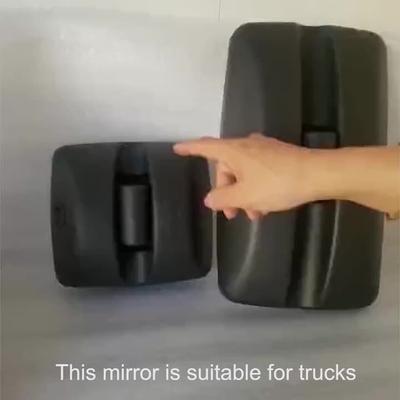 Specchio retrovisore in vetro nero e plastica per camion Foton Aumark