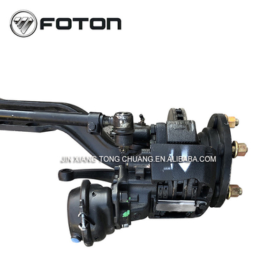 Assemblaggio dell'asse anteriore in metallo nero per Foton Aumark 3.8 Truck e robusto