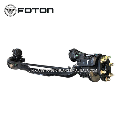 Assemblaggio dell'asse anteriore in metallo nero per Foton Aumark 3.8 Truck e robusto