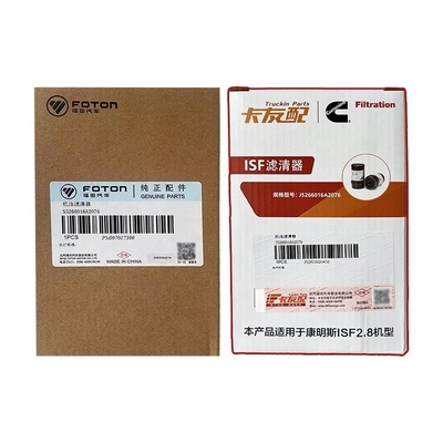 3.3L Foton Aumark LF17356 5266016 Filtro d'olio per motore Cummins Facile da usare e resistente