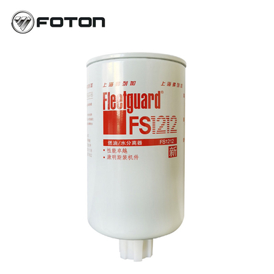 Filtro metallico Fu Tian Truck WBF1212 Filtro carburante Filtro legno da ardere con elemento originale