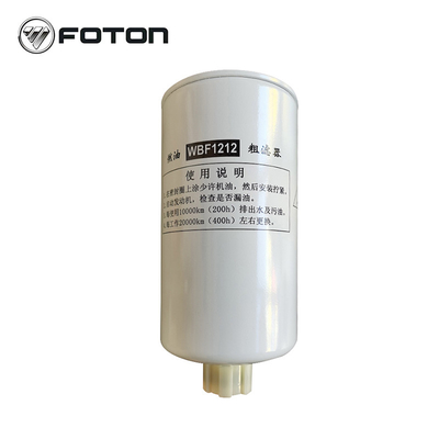 Filtro metallico Fu Tian Truck WBF1212 Filtro carburante Filtro legno da ardere con elemento originale