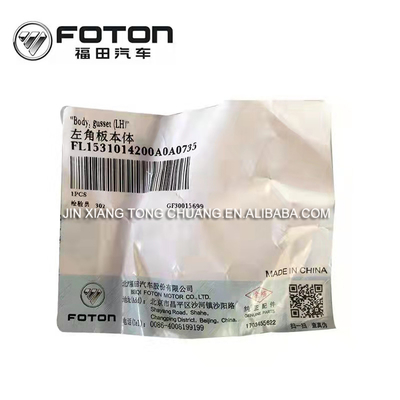 Accessori originali Foton Aumark Truck Front Package Angolo Parti di carrozzeria in plastica 2022