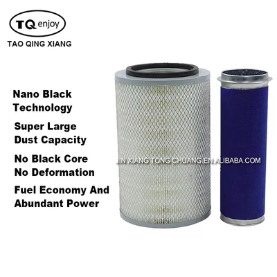 Metal SAUVANA X300 K2030 Truck Air Filter di lunga durata per Foton Aumark Dump truck
