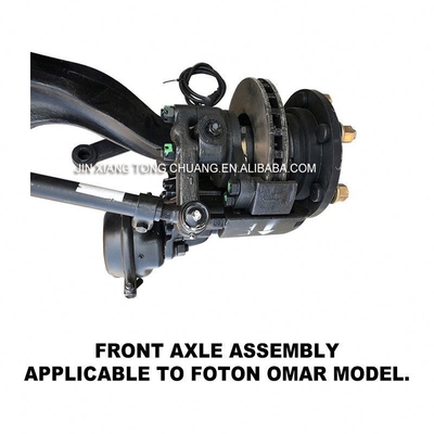 Assemblaggio dell'asse anteriore in metallo personalizzato per il camion Foton Aumark 3.8