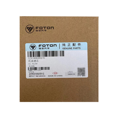 Foton Aumark JX1008A Elemento del camion Filtro dell'olio della macchina Bianco Vendita di parti del camion online