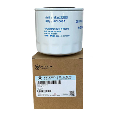 Foton Aumark JX1008A Elemento del camion Filtro dell'olio della macchina Bianco Vendita di parti del camion online