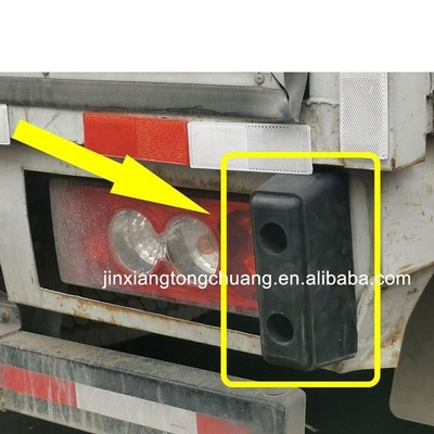 Foton Aumark di metallo pesante nero Customization Rubber Bumper per la protezione della porta posteriore del camion