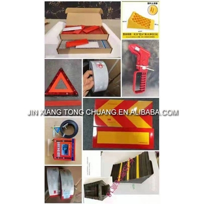 Modelli applicabili Autocolanti riflettenti rossi per autocarri Foton Aumark
