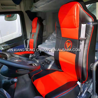 Copertura del sedile della cabina in cuoio completo resistente all'acqua e alle macchie per il camion Foton Aumark
