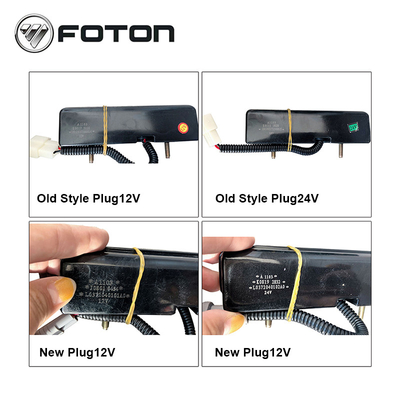 Foton Truck Accessory LED License Plate Light con energia da batteria e dimensioni standard