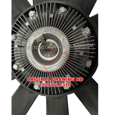 Foton Aumark Compartimenti per autocarri Viscose Ventilatore di raffreddamento del motore Abbinamento di olio di silicone