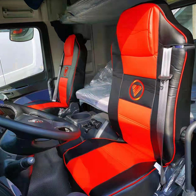 Sacchetto di plastica imballaggio esterno copertura del sedile in cuoio in PU per la serie di camion medi Foton Aumark