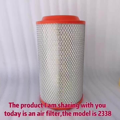 Fitting auto Foton bianco Ruiwo ES3/160 Truck Air Filter Kl2338PU per parte escavatore