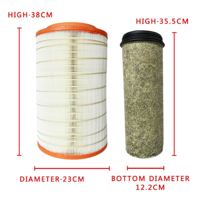 Ruiwo Kl2338pu Motore di camion filtro dell'aria Es3/160 La soluzione definitiva per i camion Foton