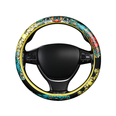 Migliora l'interno della tua auto con -Chic PU Leather Steering Wheel Covers Custom Design