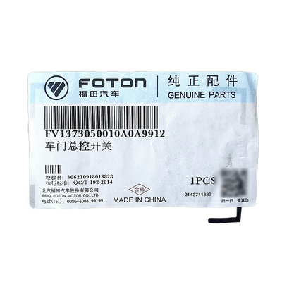 Foton 2002-2016 Ricambi Automobili Originale Tuyano Porta Master Switch Buttone Regulatore Finestra