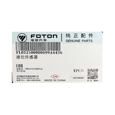 Camion Foton Originale Omac Aoling MRT CTX Sensore di livello liquido L012500000699 Condizione