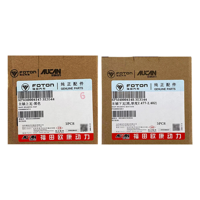 Foton Aumark AUCAN 2.5 Motore 4F25TC Fusoli di piastrelle superiori e inferiori PM40004147 PM40004148